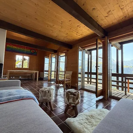 Beautiful With Exceptional Views, Very Quiet Chalet Gryon