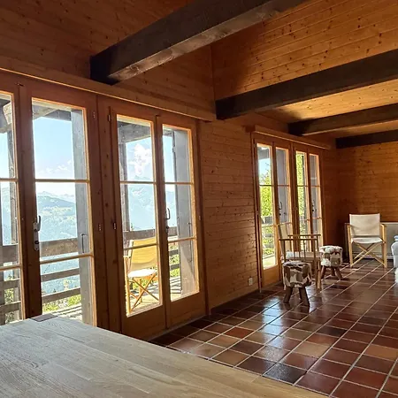 Beautiful With Exceptional Views, Very Quiet Chalet Gryon