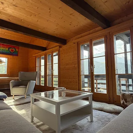 Beautiful With Exceptional Views, Ski-to-door, Very Quiet * Gryon