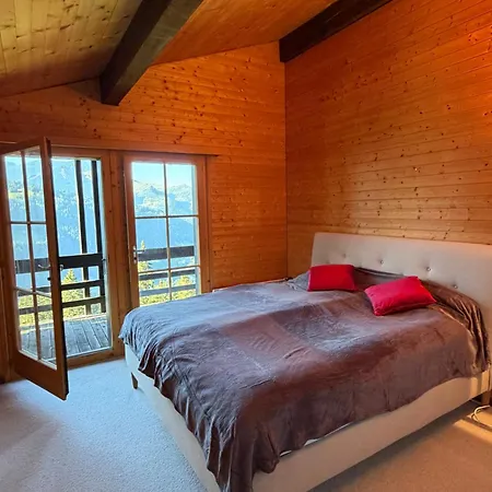 Beautiful With Exceptional Views, Ski-to-door, Very Quiet * Gryon
